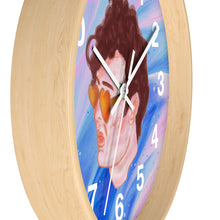 Clock - Elvis Face Groovy