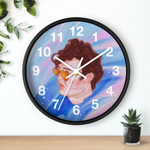 Clock - Elvis Face Groovy