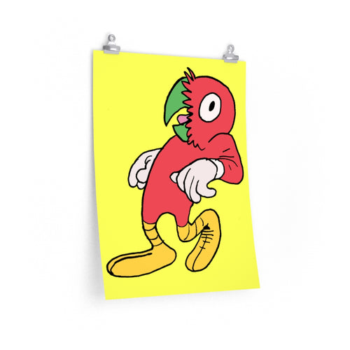 Wall Print - Red Bird