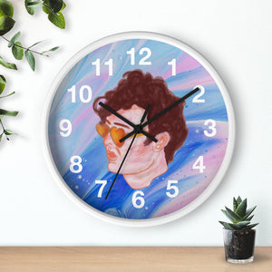 Clock - Elvis Face Groovy