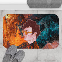 Bath Mat - Elvis Face Galaxy Lava