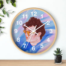 Clock - Elvis Face Groovy