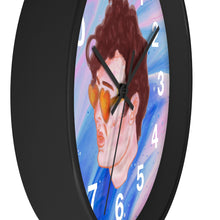 Clock - Elvis Face Groovy