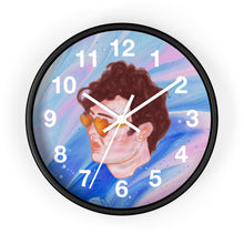 Clock - Elvis Face Groovy