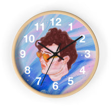 Clock - Elvis Face Groovy