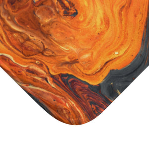 Bath Mat - Elvis Face Galaxy Lava