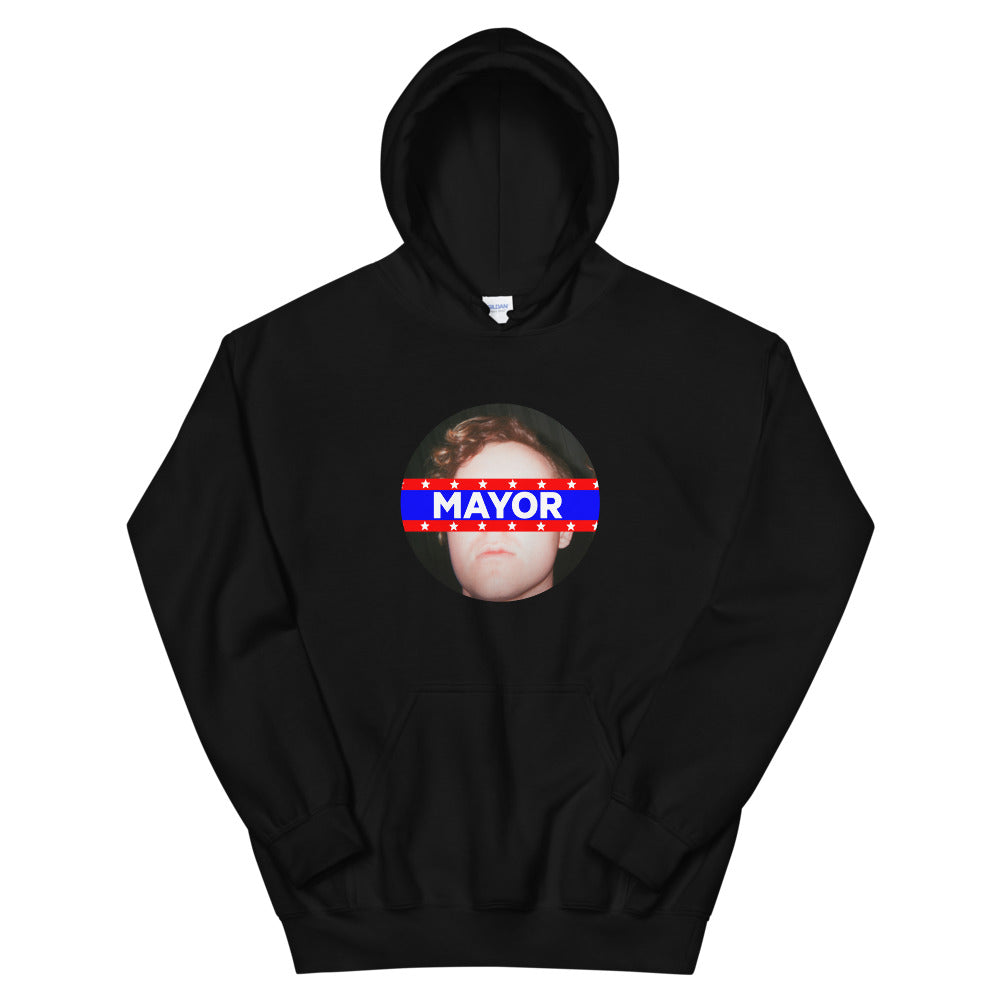 Hoodie - Mayor Button